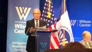 Professor Gorodetsky at the Woodrow Wilson Center. Another book into my must read collection.
